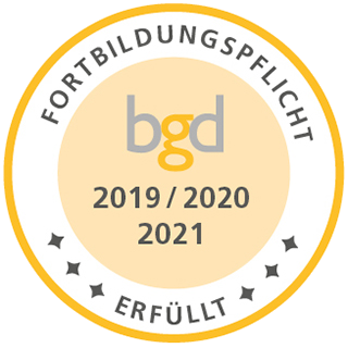 FORTBILDUNGSPFLICHT BGD 2019 ERFÜLLT